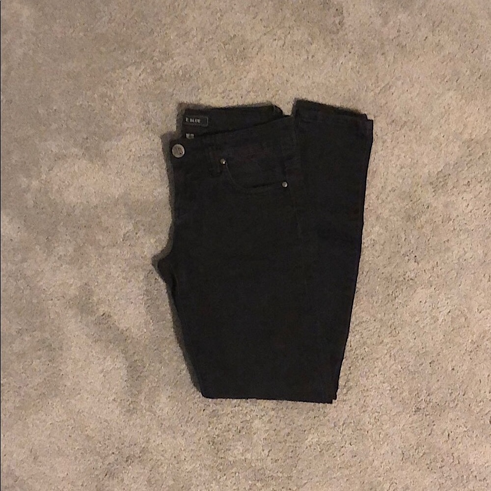 STS Blue: Black Skinny Jeans